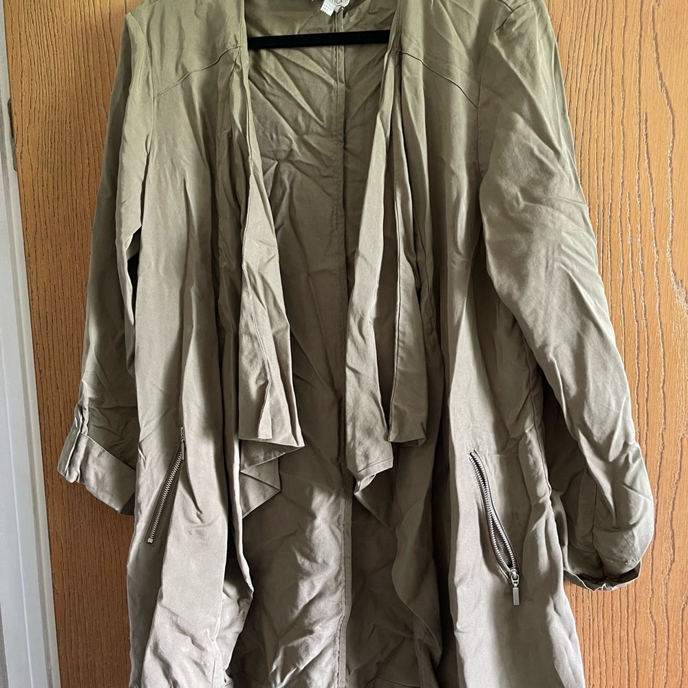 Dalia Women's Olive Trench Coat